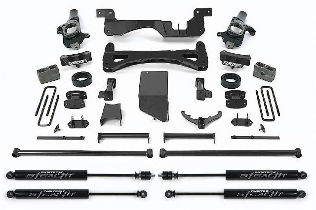 2001-2006 GMC Sierra 3500 Suspension Lift Kit (Fabtech)