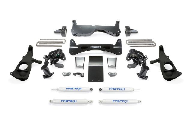 2011-2019 GMC Sierra 3500 HD Suspension Lift Kit (Fabtech)