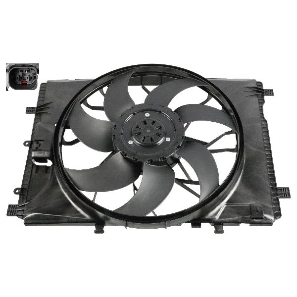 2013-2015 Mercedes-Benz GLK250 Engine Cooling Fan Assembly (Febi)