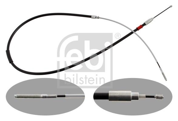 1999-2000 BMW 323i Parking Brake Cable - Left (Febi)