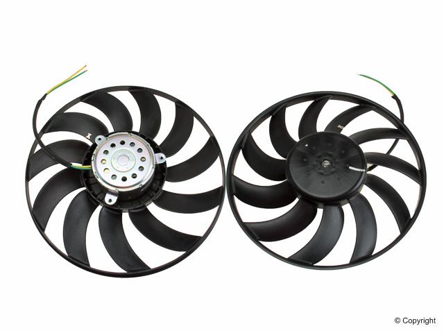 2002-2009 Audi A4 Engine Cooling Fan Blade -  or Front Left or Left (Febi)