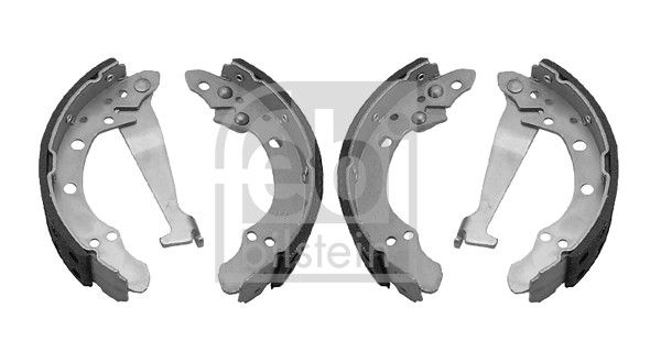1974-1981 Volkswagen Dasher Drum Brake Shoe Set - Rear (Febi)