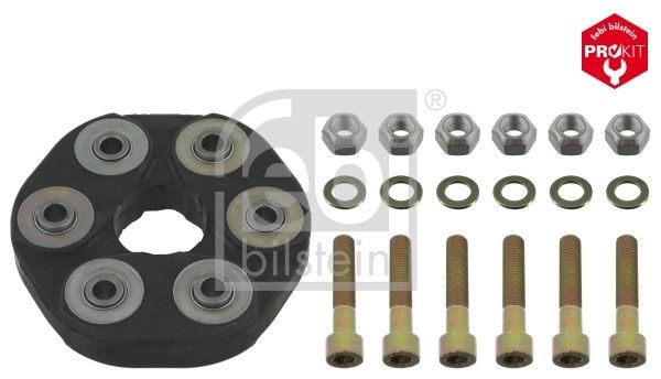 1986-1988 Mercedes-Benz 190E Drive Shaft Flex Joint Kit - Front or Rear (Febi)