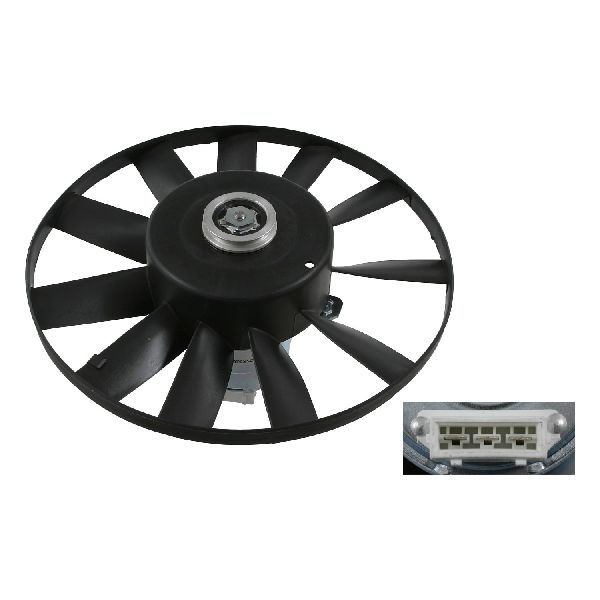 1999 Volkswagen Jetta Engine Cooling Fan Blade (Febi)