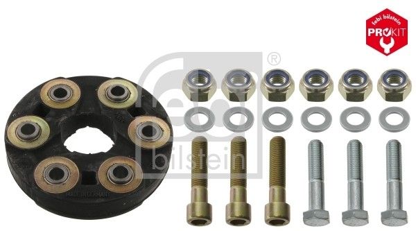1994-1997 Mercedes-Benz C280 Drive Shaft Flex Joint Kit - Front or Rear (Febi)