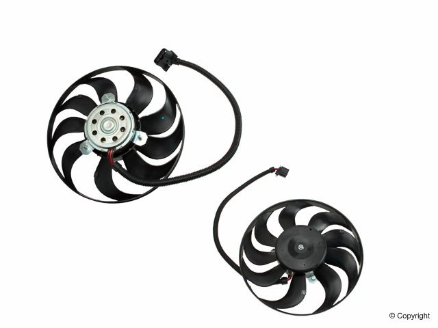 2004, 2003, 2002, 2001, 2000, 1999, 1998 Audi A3 Engine Cooling Fan Blade