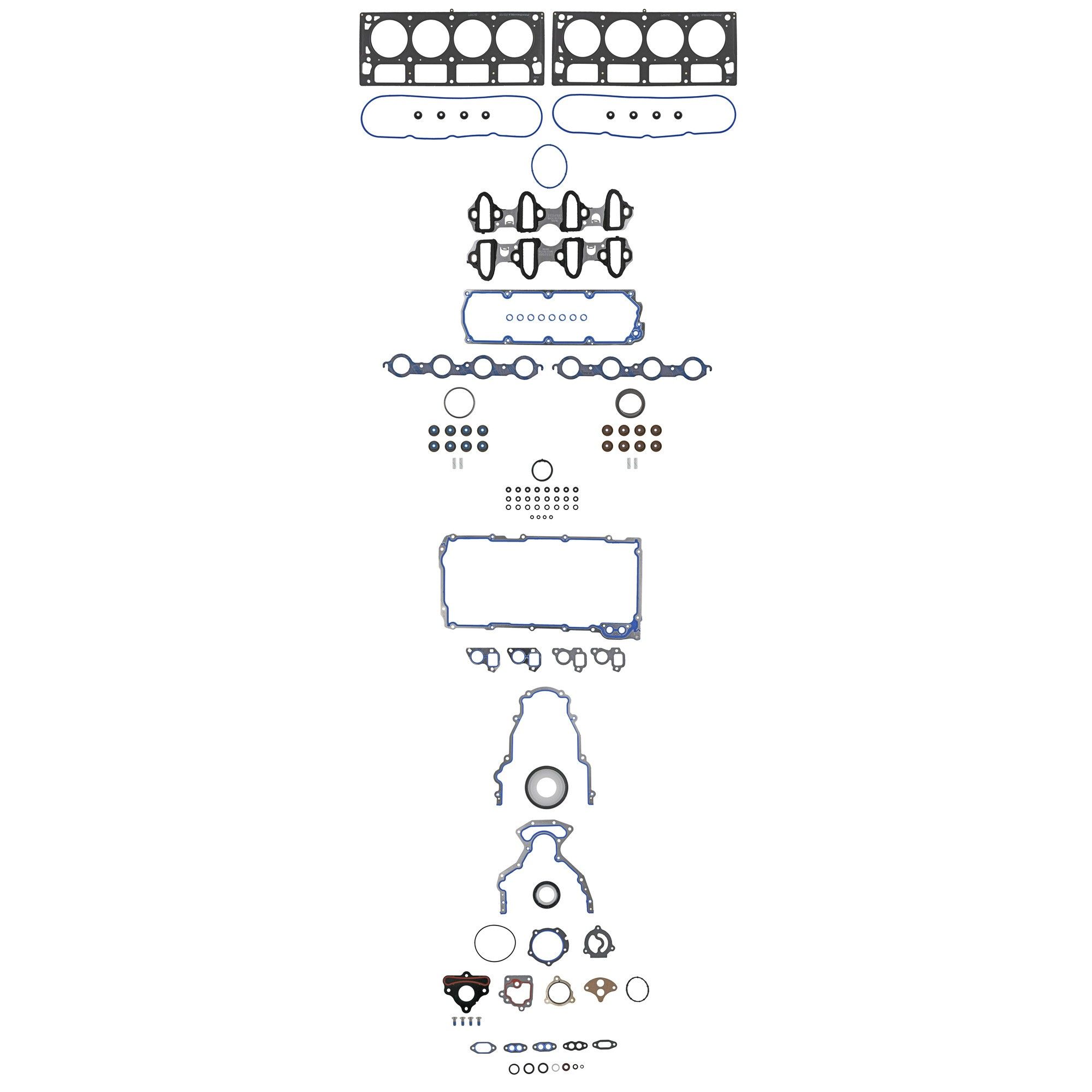 2010 Hummer H3T Engine Gasket Set