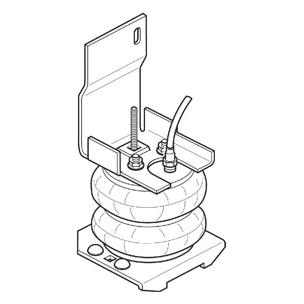 2007-2008 Ford E-250 Air Suspension Helper Spring (Firestone Ride-Rite)