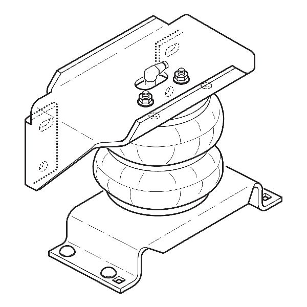 1999-2008 Ford F-350 Air Suspension Helper Spring (Firestone Ride-Rite)