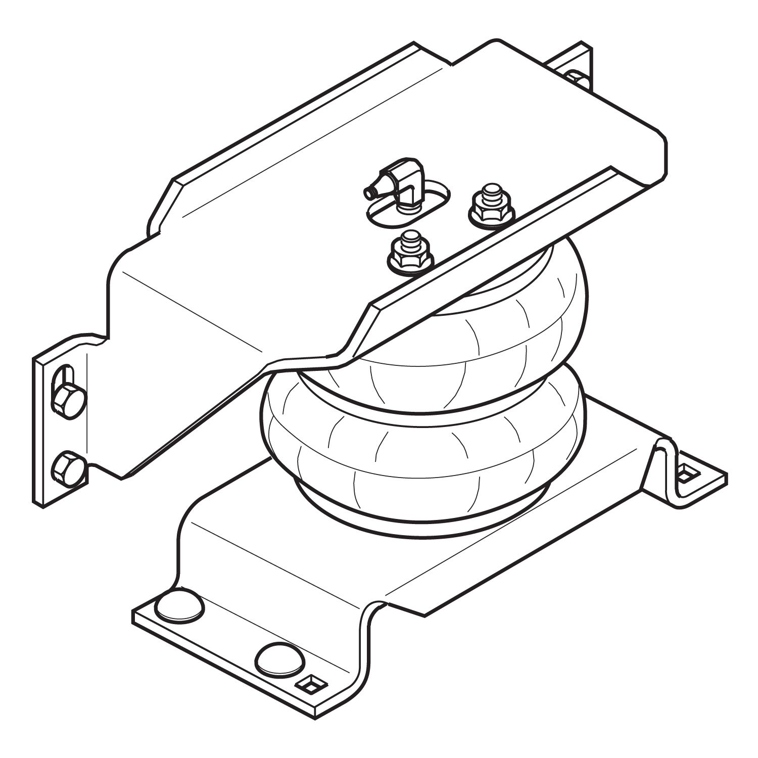 2021, 2020, 2019, 2018, 2017, 2016, 2015, 2014, 2013, 2012, 2011 Ram 3500 3500 Air Suspension Helper Spring