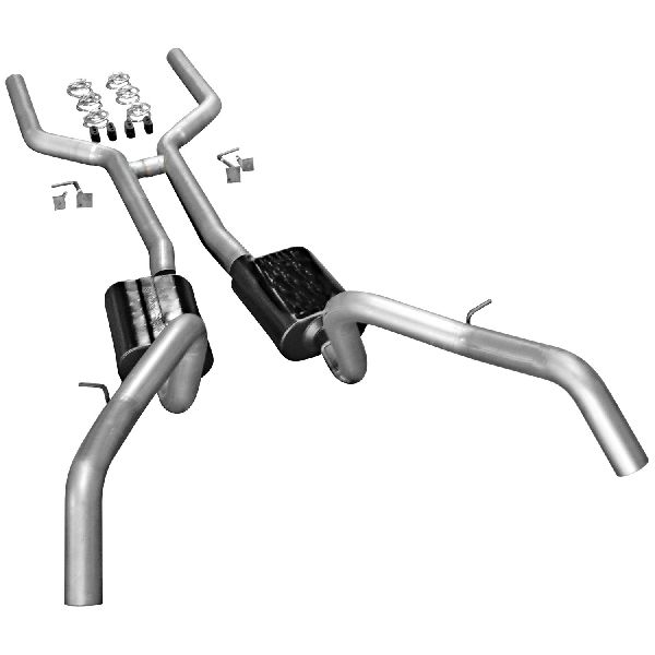 1967-1969 Pontiac Firebird Exhaust System Kit (Flowmaster)