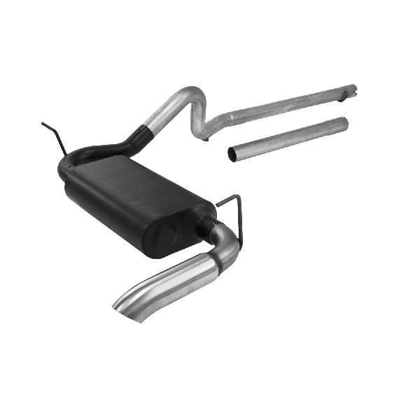 2007-2017 Jeep Wrangler Exhaust System Kit (Flowmaster)