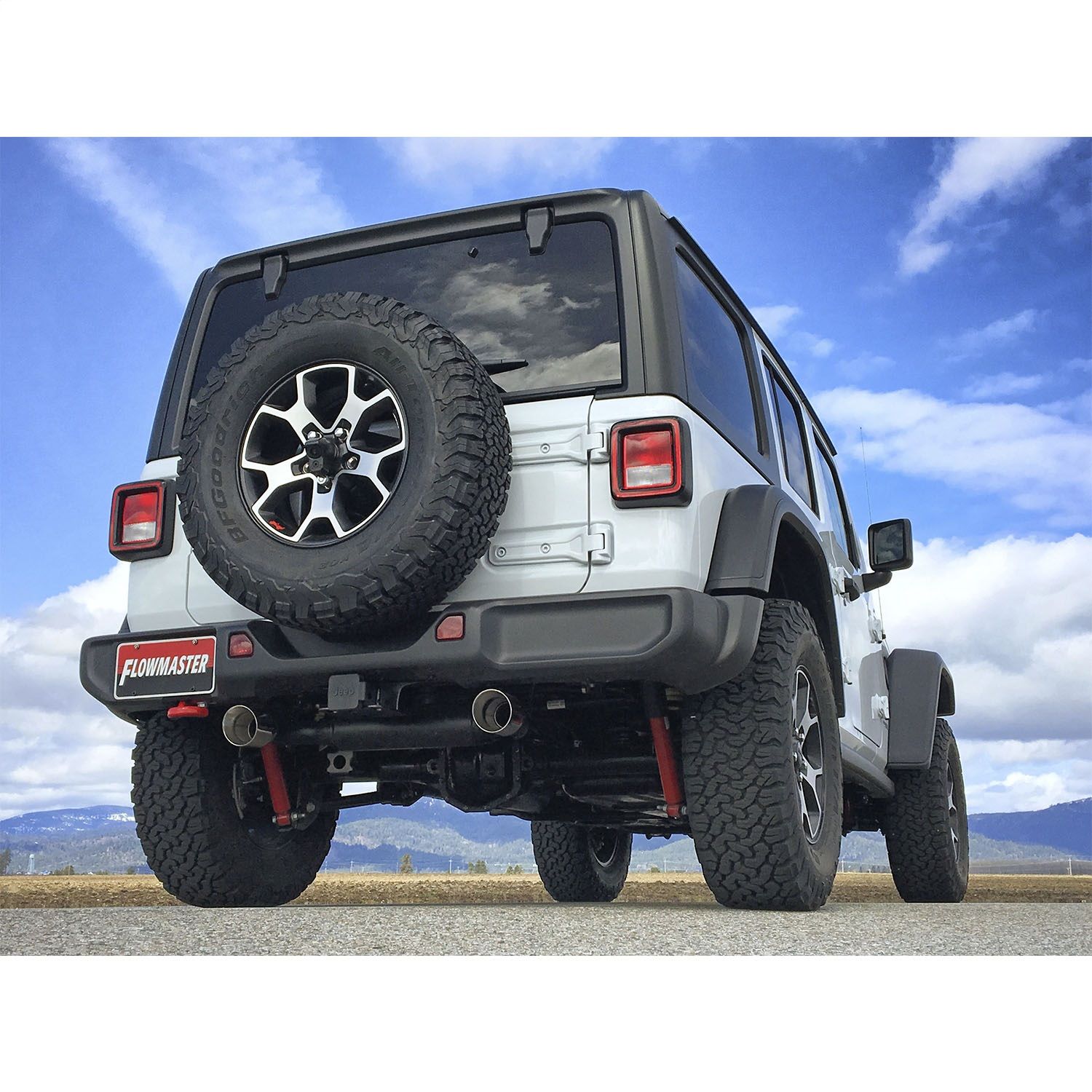 2022, 2021, 2020, 2019, 2018 Jeep Wrangler Exhaust System Kit