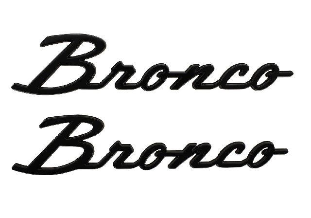 2021-2024 Ford Bronco Exterior Decal (Ford Performance)