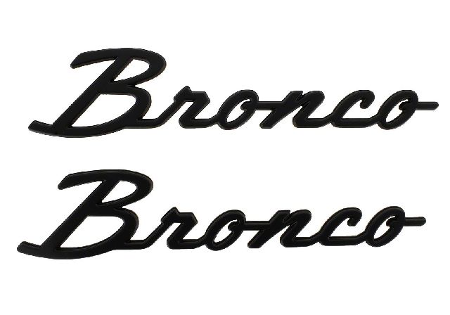 2021-2024 Ford Bronco Exterior Decal (Ford Performance)