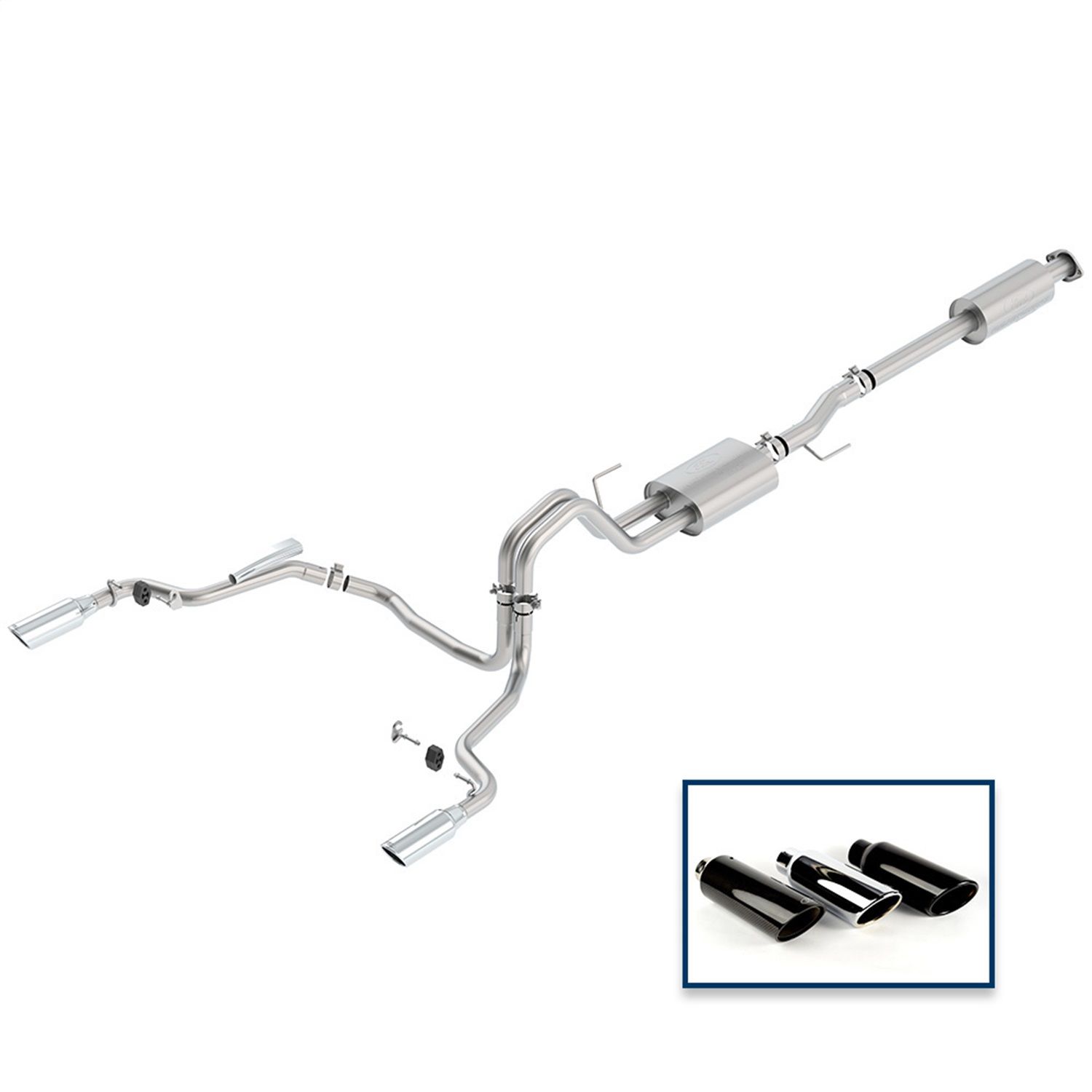 2018, 2017, 2016, 2015 Ford F-150 Exhaust System Kit