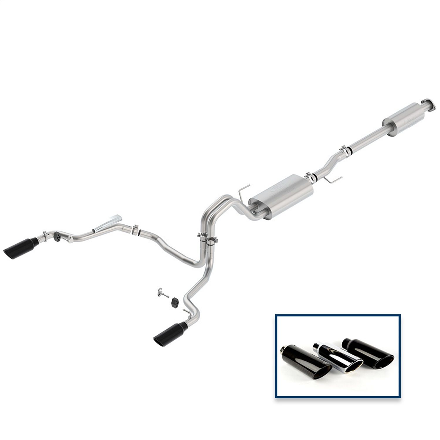 2018, 2017, 2016, 2015 Ford F-150 Exhaust System Kit