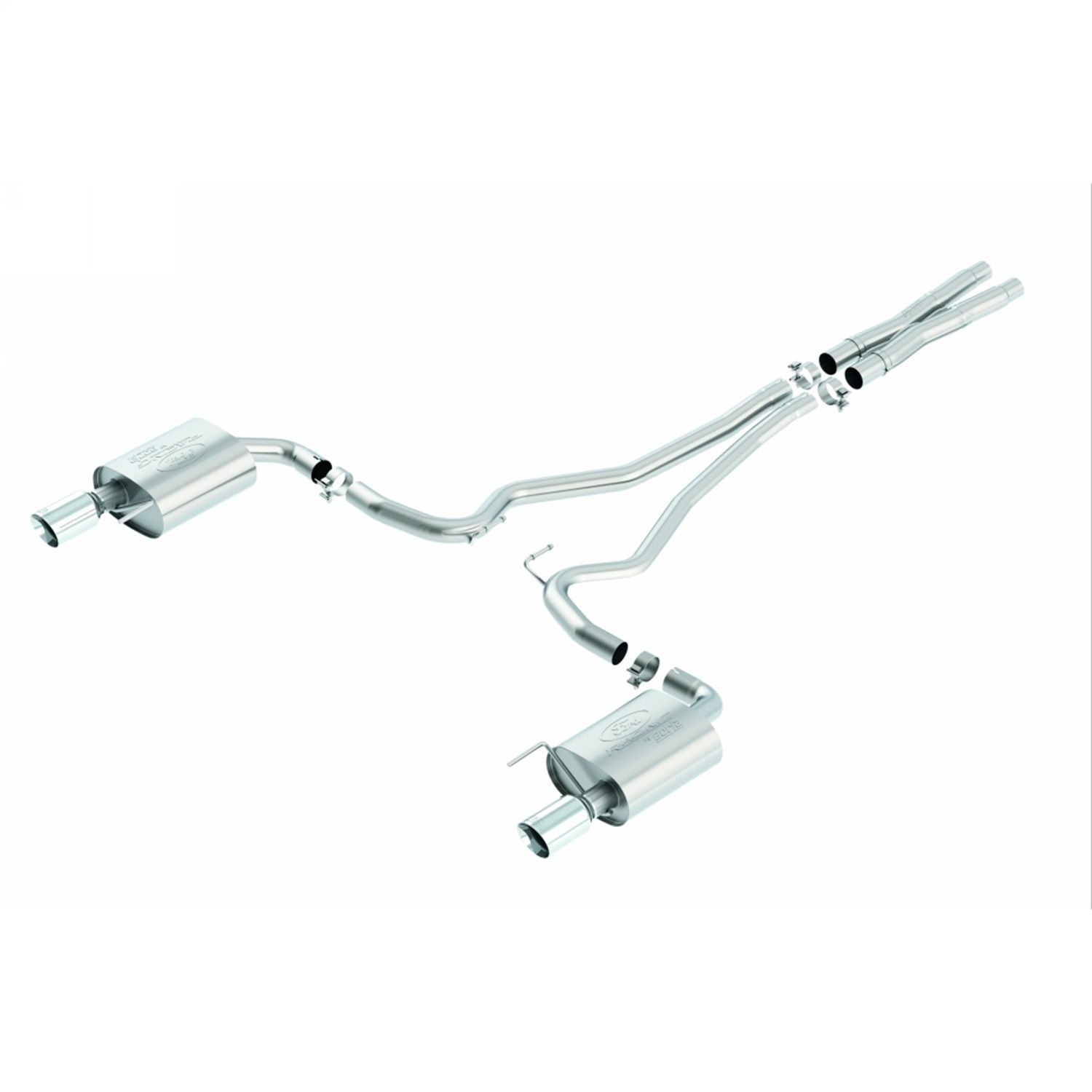 2017, 2016, 2015 Ford Mustang Exhaust System Kit