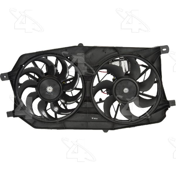 2005-2007 Ford Freestyle Dual Radiator and Condenser Fan Assembly (Four Seasons)