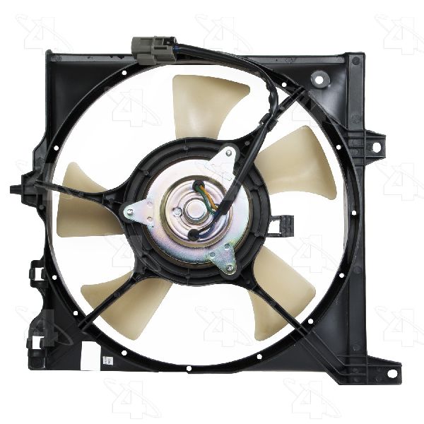 1998-1999 Nissan Sentra Engine Cooling Fan Assembly (Four Seasons)