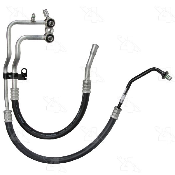 1995-1996 Jeep Grand Cherokee A/C Refrigerant Discharge / Suction Hose Assembly (Four Seasons)
