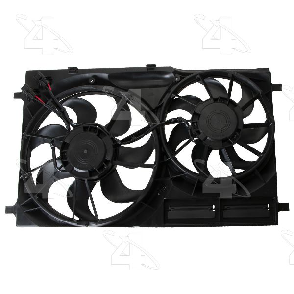 2015-2019 Ford Transit Dual Radiator and Condenser Fan Assembly (Four Seasons)