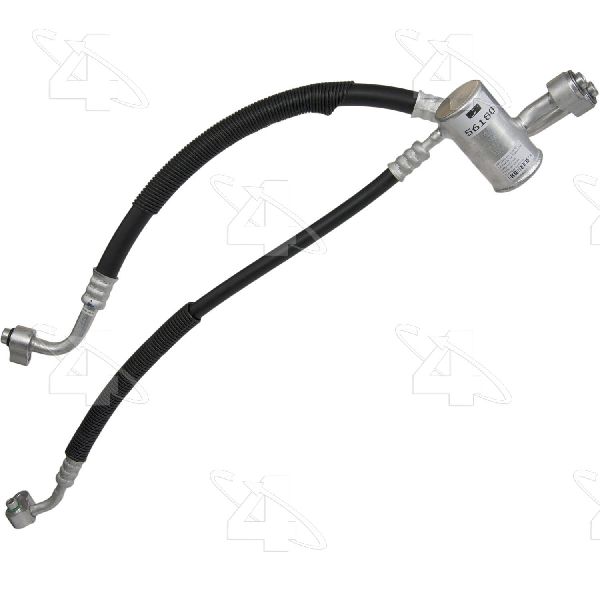 1998-1999 Oldsmobile Intrigue A/C Refrigerant Discharge / Suction Hose Assembly (Four Seasons)