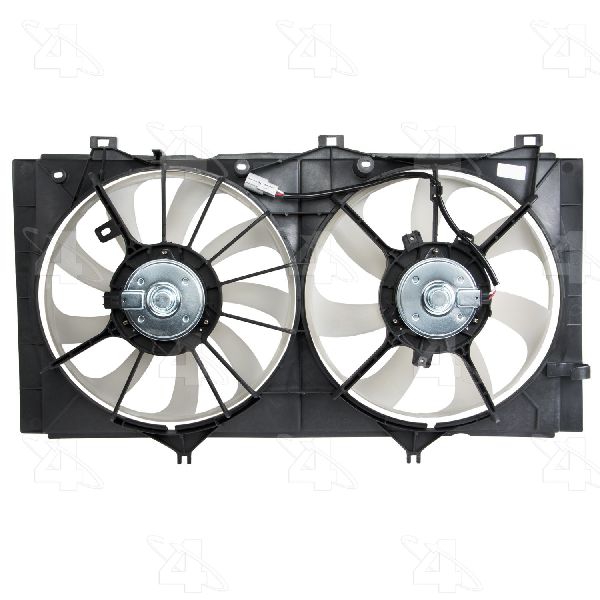 2009-2014 Toyota Venza Dual Radiator and Condenser Fan Assembly (Four Seasons)