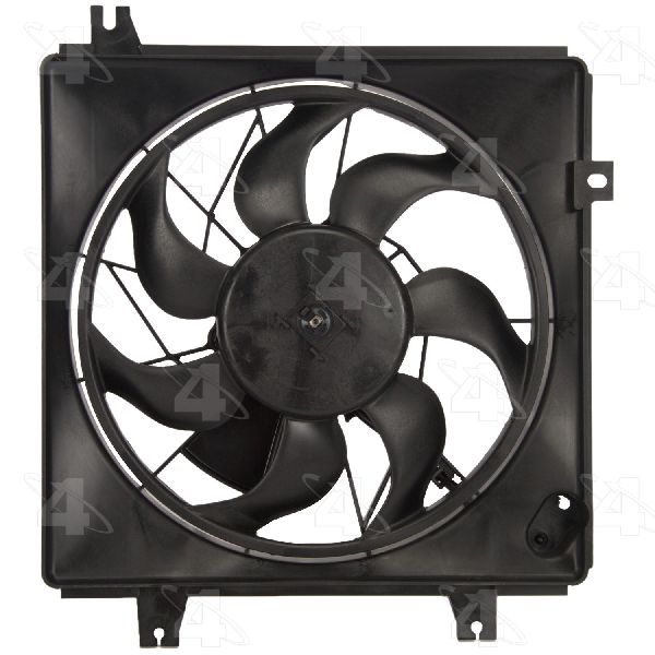 1998-2001 Kia Sephia A/C Condenser Fan Assembly (Four Seasons)