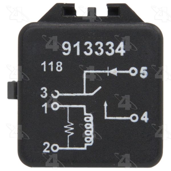 1989-1996 Lincoln Continental Engine Cooling Fan Motor Relay (Four Seasons)