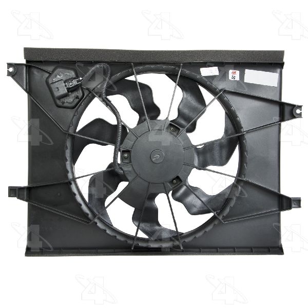 2010-2011 Kia Soul Engine Cooling Fan Assembly (Four Seasons)