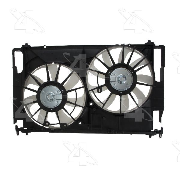 2013-2018 Toyota RAV4 Dual Radiator and Condenser Fan Assembly (Four Seasons)