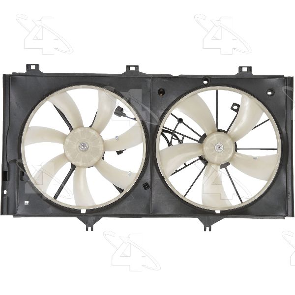 2009-2010 Toyota Venza Dual Radiator and Condenser Fan Assembly (Four Seasons)