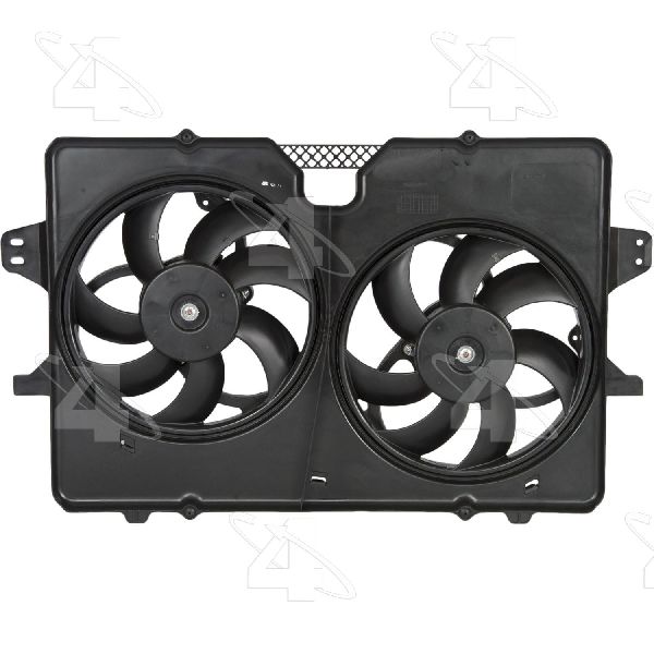 2008-2011 Mazda Tribute Dual Radiator and Condenser Fan Assembly (Four Seasons)