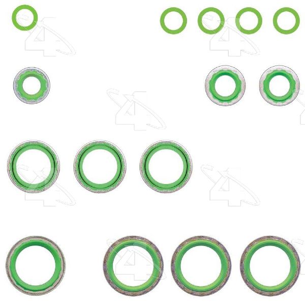 2013 Dodge Charger A/C System O-Ring and Gasket Kit (Four Seasons)