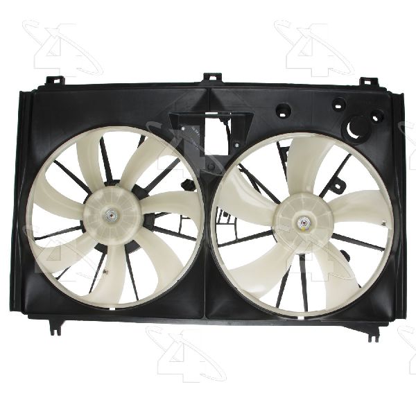 2007-2015 Lexus LS460 Dual Radiator and Condenser Fan Assembly (Four Seasons)