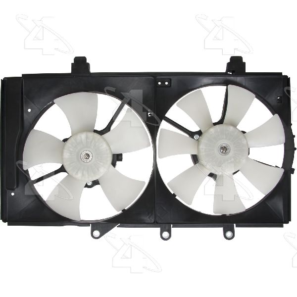 2004-2005 Dodge Neon Dual Radiator and Condenser Fan Assembly (Four Seasons)