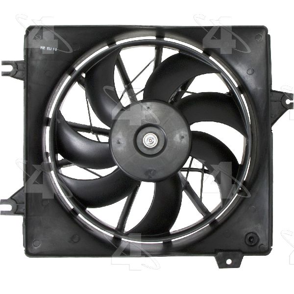 1996-2000 Hyundai Elantra Engine Cooling Fan Assembly (Four Seasons)