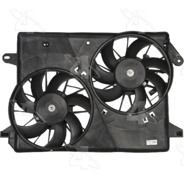 2005-2008 Dodge Magnum Dual Radiator and Condenser Fan Assembly (Four Seasons)