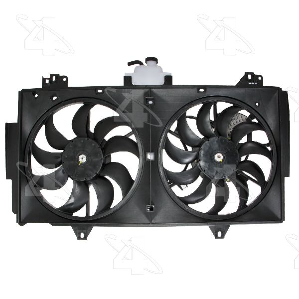 2011-2013 Mazda 6 Dual Radiator and Condenser Fan Assembly (Four Seasons)