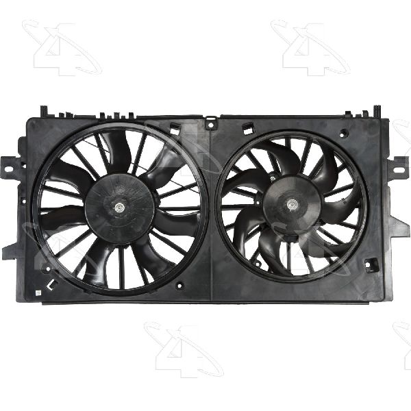 2005-2008 Pontiac Grand Prix Dual Radiator and Condenser Fan Assembly (Four Seasons)