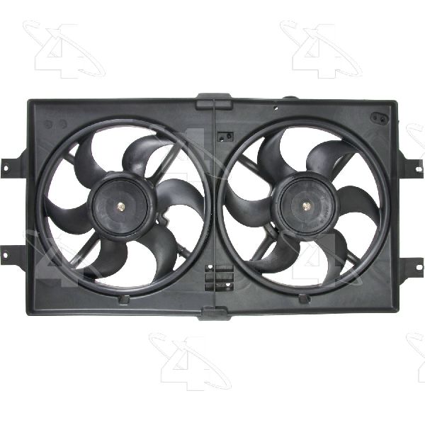 1998-2004 Dodge Intrepid Dual Radiator and Condenser Fan Assembly (Four Seasons)