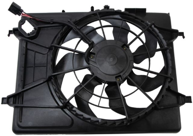 2010 Hyundai Elantra Engine Cooling Fan Assembly (Four Seasons)