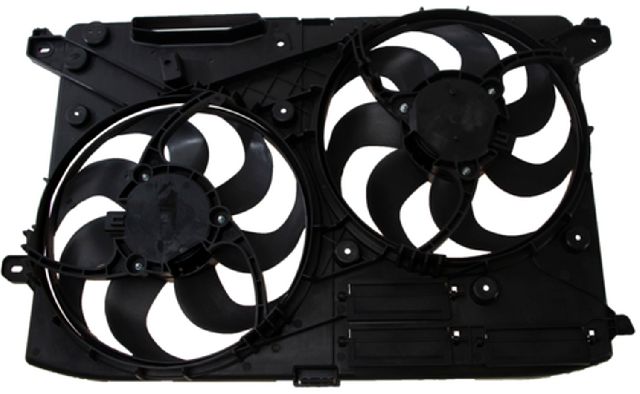 2016-2020 Lincoln MKZ Dual Radiator and Condenser Fan Assembly (Four Seasons)