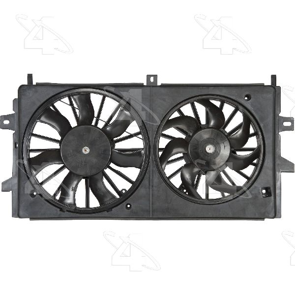 2006-2007 Chevrolet Monte Carlo Dual Radiator and Condenser Fan Assembly (Four Seasons)