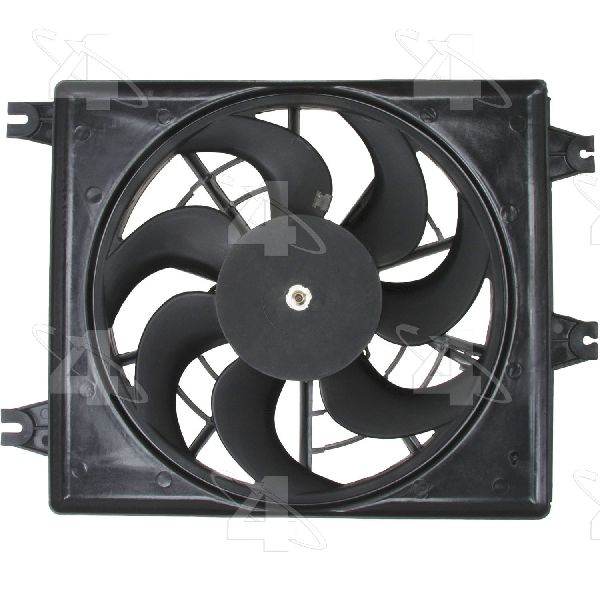 1992-1995 Hyundai Elantra A/C Condenser Fan Assembly (Four Seasons)