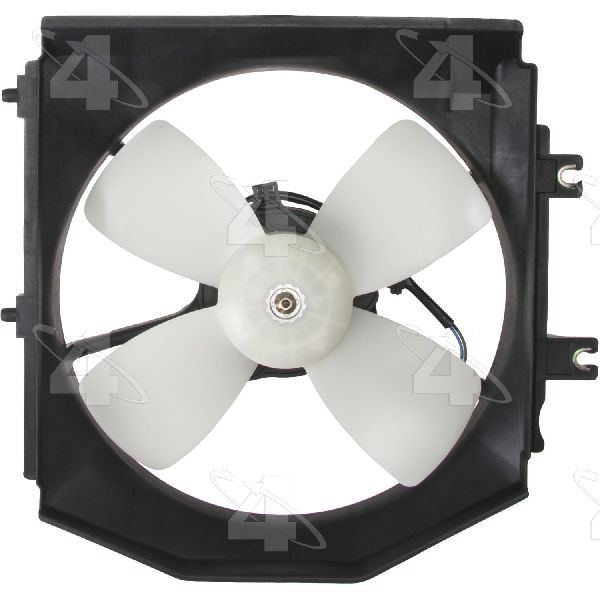 1999-2003 Mazda Protege Engine Cooling Fan Assembly (Four Seasons)