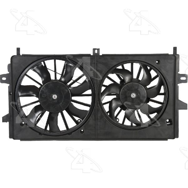 2005-2008 Buick LaCrosse Dual Radiator and Condenser Fan Assembly (Four Seasons)