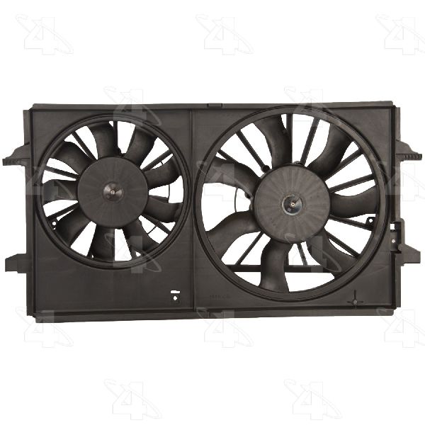 2005-2010 Pontiac G6 Dual Radiator and Condenser Fan Assembly (Four Seasons)