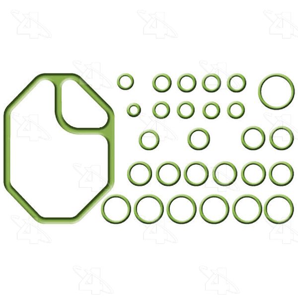 1986-1989 Hyundai Excel A/C System O-Ring and Gasket Kit (Four Seasons)